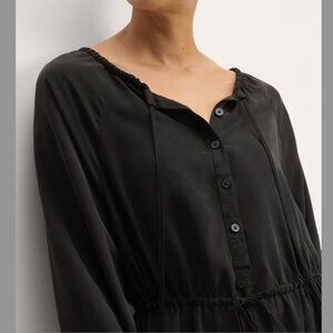 Everlane Tencel Gathered Maxi Dress